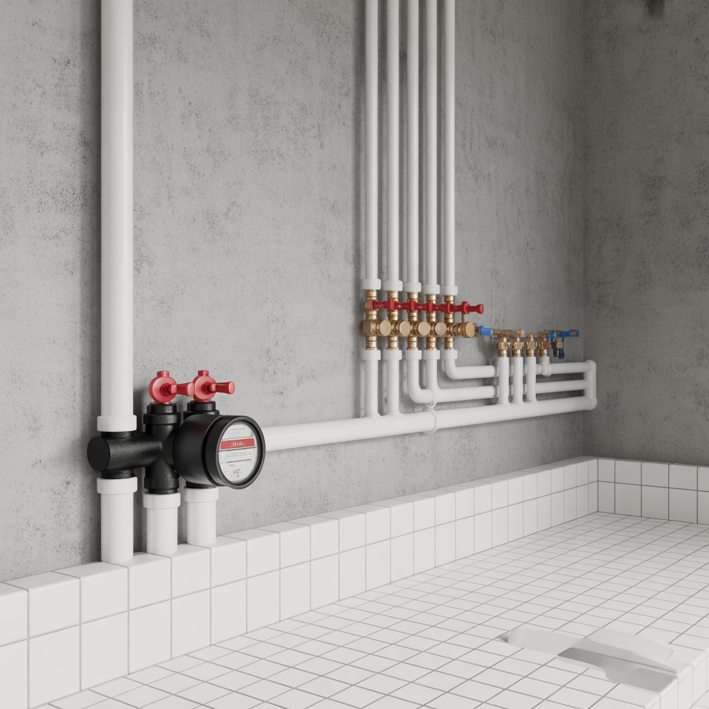 hitta och testa avstangningsventiler i huset steg for steg