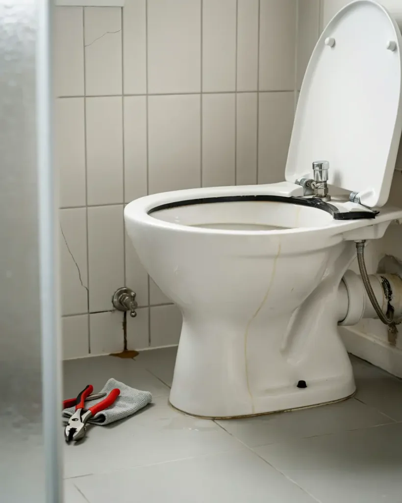 l ckande toalettstol s fels ker du cistern packningar och rinnande vatten hemma